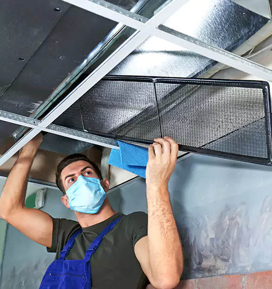 Professional Air Duct Pollen Cleaning in Norwood, MA